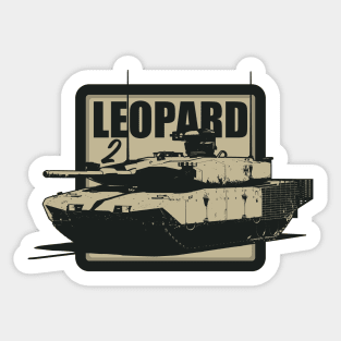 Leopard 2 Tank Sticker